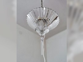 Prizmová Baccarat lampa s 1 žárovkou